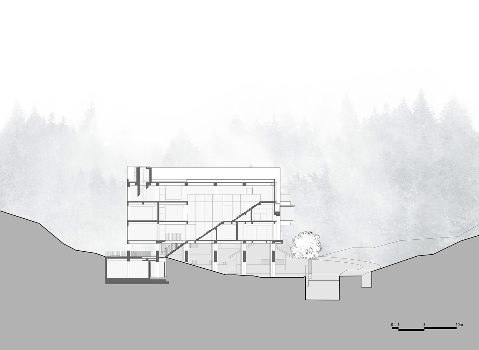 民宿建筑立面图设计