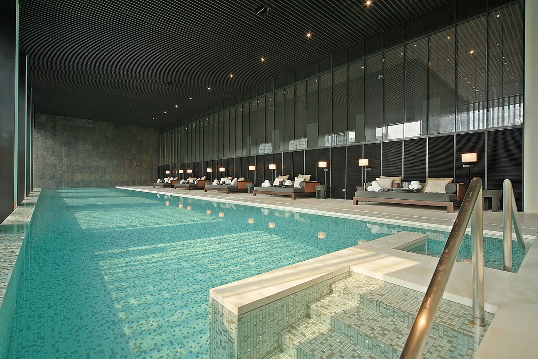 禅意酒店泳池设计