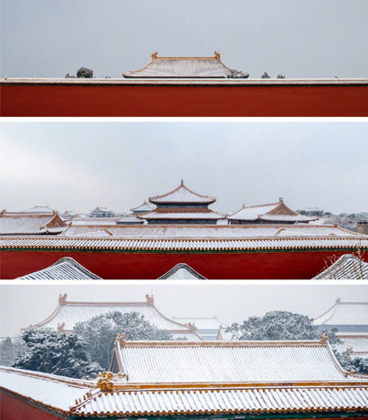 故宫雪景图