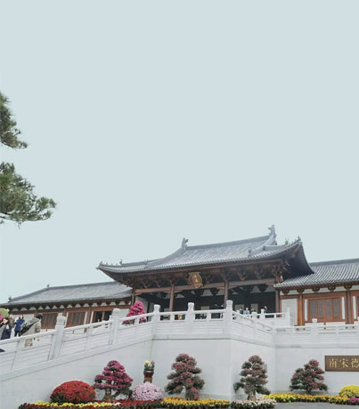 南宋德寿宫建筑门口