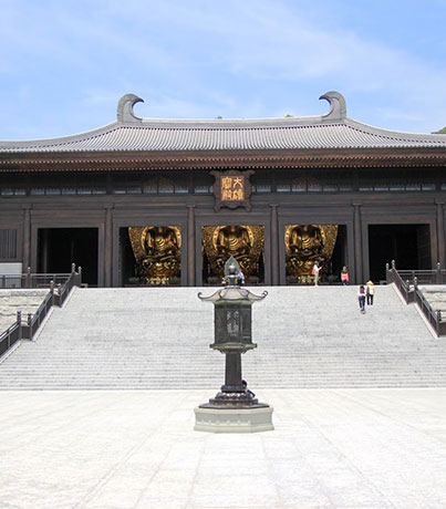唐风大雄宝殿｜香港慈山寺