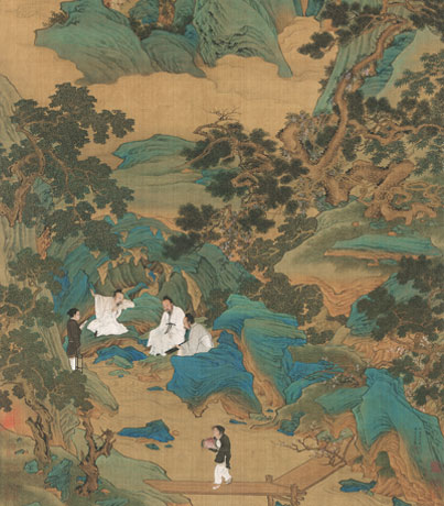 桃源仙境图｜明.仇英