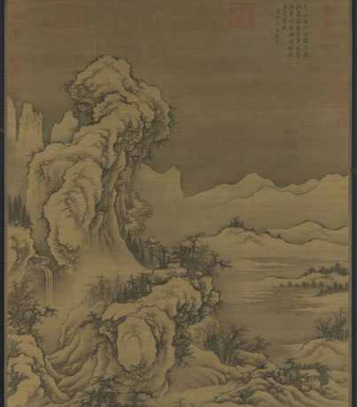 北宋_郭熙_雪景图